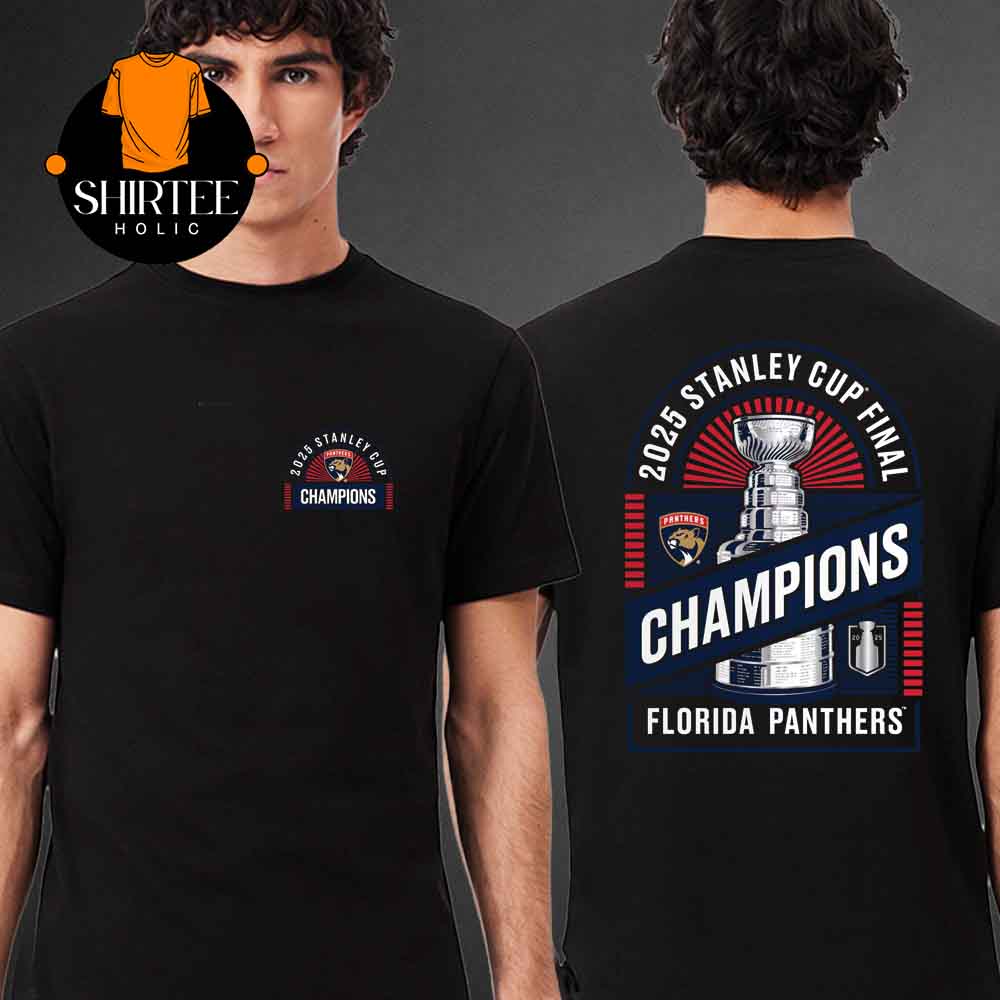 Florida Panthers 2025 Stanley Cup Champions Shine Unisex T-Shirt Florida Panthers 2025 Stanley Cup Champions Shine Unisex T-Shirt