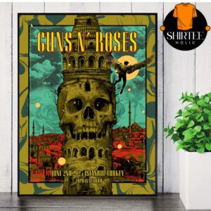 Guns N’ Roses Istanbul 2025 Tupras Stadium Turkey On June 2nd Home Decor Poster Canvas