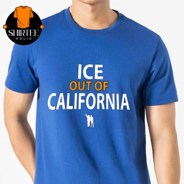 ICE Out Of CA California Unisex T-Shirt Hoodie Sweater