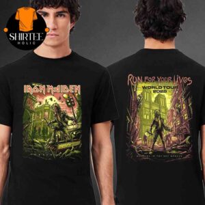 Iron Maiden Wrathchild Rue Morgue 2025 Tour Two Sided T-Shirt