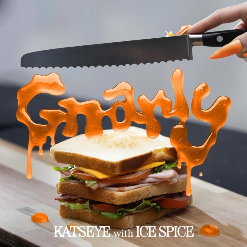 Katseye x Ice Spice Gnarly Remix Single Cover