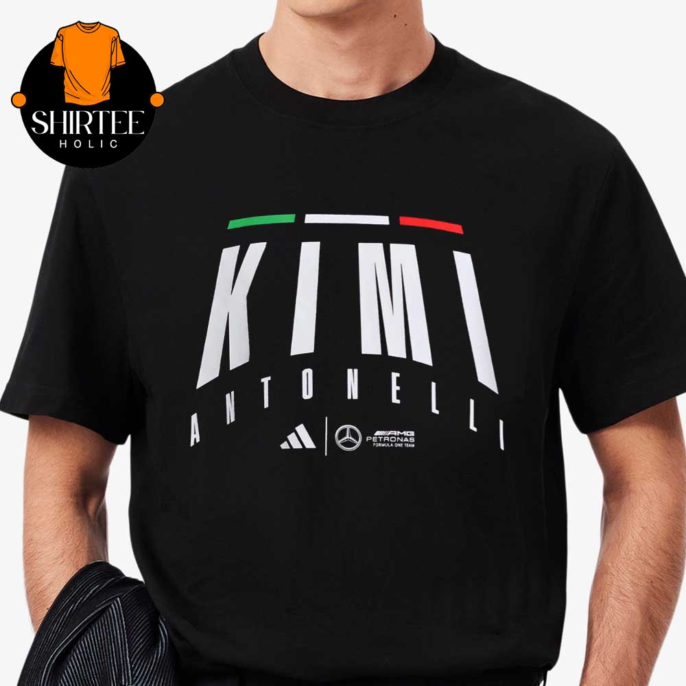 Kimi Antonelli Mercedes AMG PETRONAS F1 Team Unisex T-Shirt Hoodie Sweater Kimi Antonelli Mercedes AMG PETRONAS F1 Team Unisex T-Shirt Hoodie Sweater