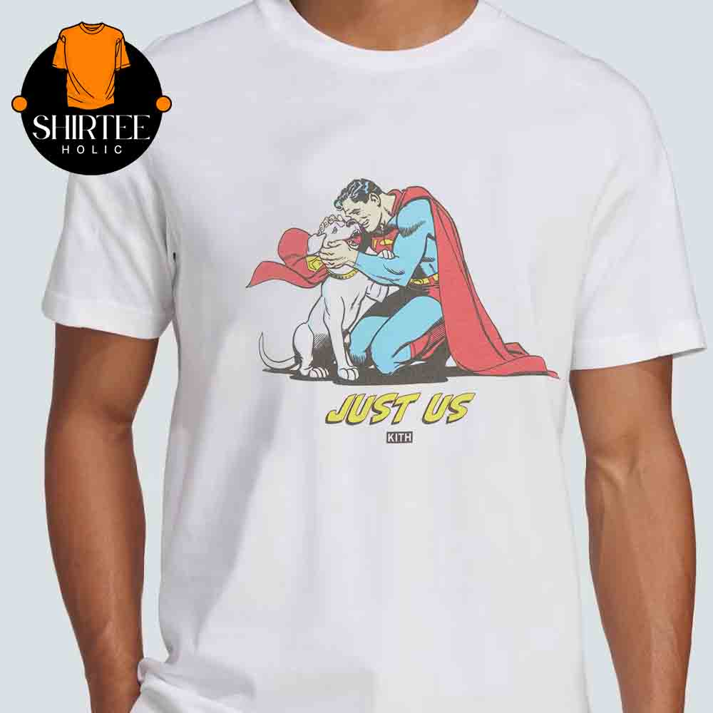 Kith x Superman 2025 Just Us Vintage Unisex T-Shirt Kith x Superman 2025 Just Us Vintage Unisex T-Shirt