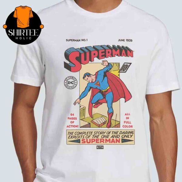 Kith x Superman 2025 No 1 Vintage T-Shirt