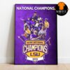 OKC Oklahoma City Thunder 2025 NBA World Champions Home Decor Poster Canvas