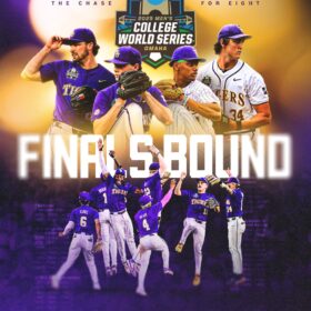 LSU Baseball advances to Men's College World Series finals 2025 MCWS