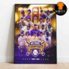 LSU Tigers Baseball National Champions 2025 NCAA Mens College World Series Home Decor Poster Canvas