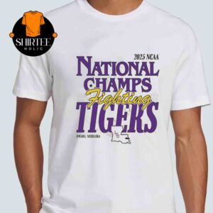 LSU Tigers Baseball National Champions 2025 NCAA Mens College World Series Omaha MCWS Fighting Unisex T-Shirt