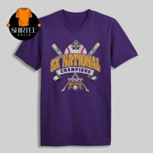 LSU Tigers Baseball National Champions NCAA 2025 Mens College World Series MCWS Unisex T-Shirt Hoodie Sweater