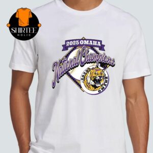 LSU Tigers Baseball National Champions NCAA 2025 Omaha Mens College World Series Unisex T-Shirt
