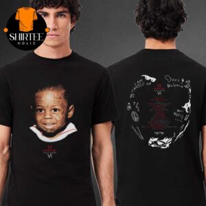 Lil Wayne The Carter VI Tracklist Two Sided T-Shirt