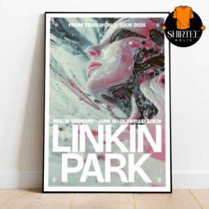 Linkin Park Berlin 2025 Olympiastadion Germany On June 18th Home Decor Poster Canvas