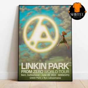Linkin Park Bern 2025 Bernexpo Switzerland On June 20th Home Decor Poster Canvas