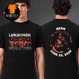 Linkin Park Bern 2025 Bernexpo Switzerland On June 20th Two Sided T-Shirt