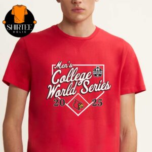 Louisville Cardinals 2025 MCWS Baseball Men’s College World Series NCAA Bullpen Ace Unisex T-Shirt