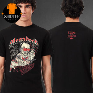 Megadeth 40th Years Anniversary Of Metal Katana Vic Two Sided T-Shirt