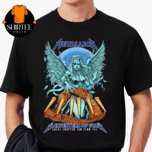 Metallica Chapter Harvesters Of Utah 541 Local Fan Club Year 6 Unisex T-Shirt