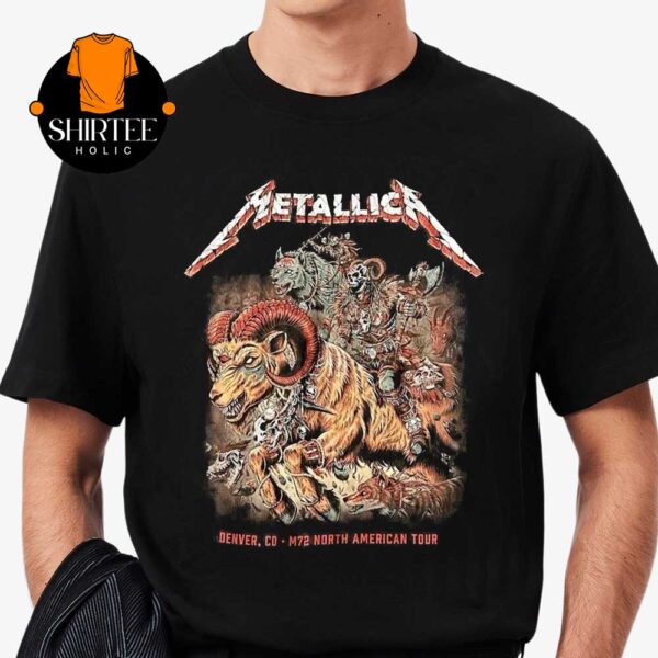 Metallica Denver 2025 Night 2 Empower Field CO On June 29th Unisex T-Shirt