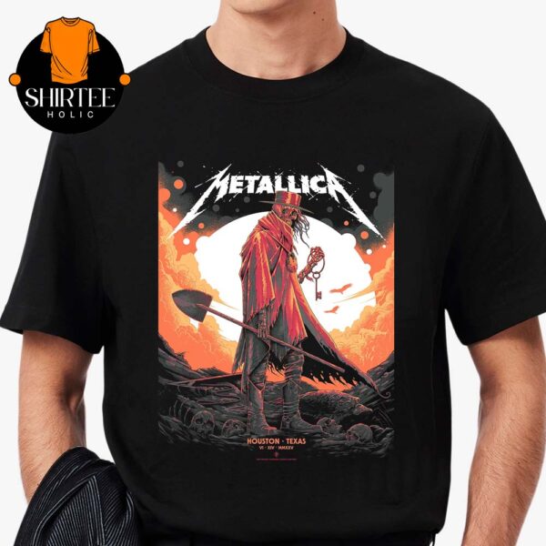 Metallica Houston 2025 NRG Stadium Texas On June 14th M72 North American Tour Unisex T-Shirt