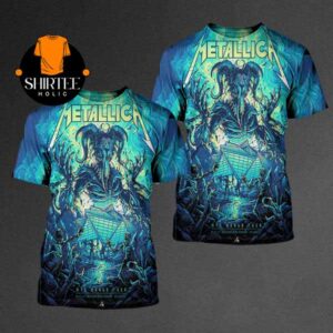 Metallica M72 Atlanta 2025 Mercedes Benz Stadium GA June 3rd North American Tour All Over Print Shirt Hoodie