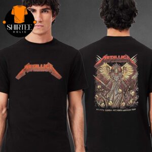 Metallica M72 Atlanta 2025 Mercedes Benz Stadium GA June 3rd North American Tour Two Sided Hoodie T-Shirt Sweater