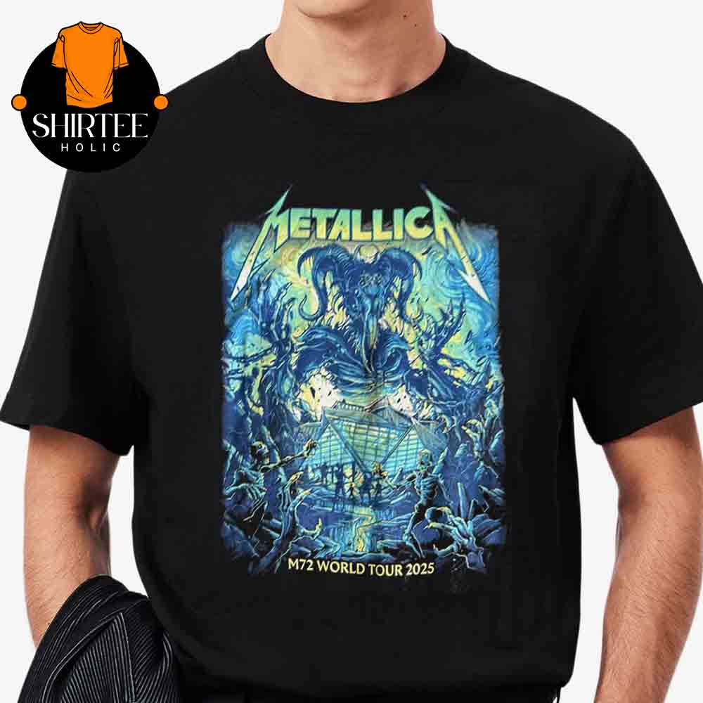 Metallica M72 Atlanta 2025 Mercedes Benz Stadium GA June 3rd North American Tour Unisex T-Shirt Metallica M72 Atlanta 2025 Mercedes Benz Stadium GA June 3rd North American Tour Unisex T-Shirt