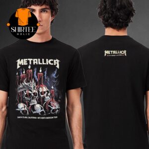 Metallica Santa Clara Levi’s Stadium 2025 California M72 North American Tour Jun 20th Two Sided T-Shirt
