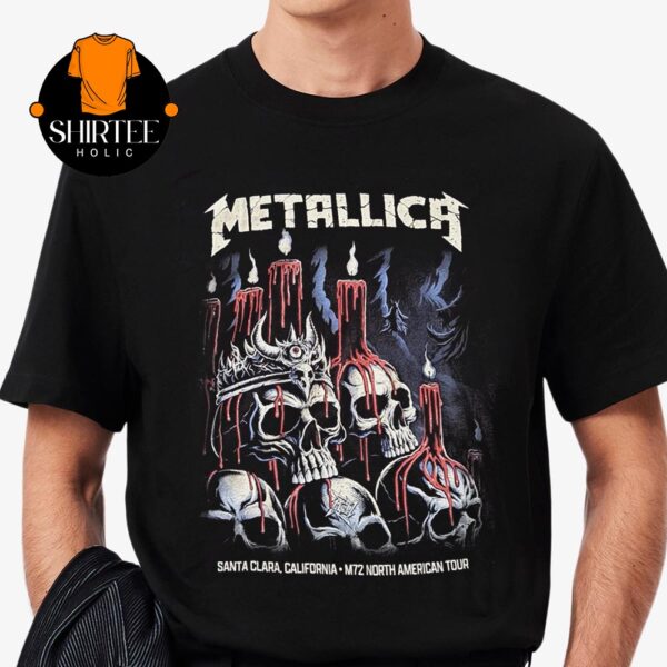 Metallica Santa Clara Levi’s Stadium 2025 California M72 North American Tour Jun 20th Unisex T-Shirt