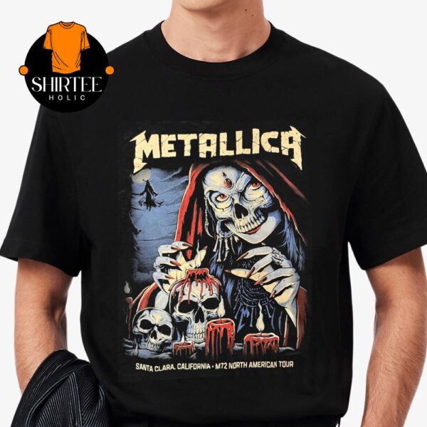 Metallica Santa Clara Levi’s Stadium 2025 California M72 North American Tour Jun 22nd Unisex T-Shirt