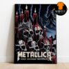 Metallica Santa Clara Levi’s Stadium 2025 California M72 North American Tour June 20th Home Decor Poster Canvas
