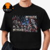 Metallica Santa Clara Levi’s Stadium 2025 California M72 North American Tour Matchup Unisex T-Shirt