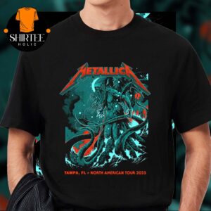 Metallica Tampa FL 2025 Raymond James Stadium M72 North American TourJune 6th 8th Unisex T-Shirt