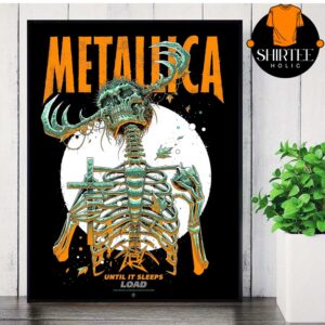 Metallica Until It Sleeps 2025 Limited Edition Home Decor Poster Canvas