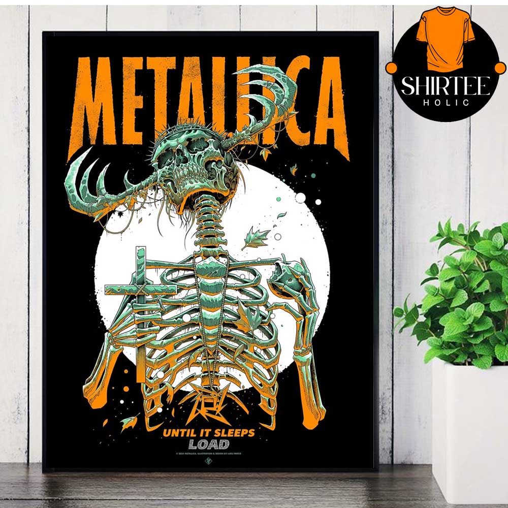 Metallica Until It Sleeps 2025 Limited Edition Home Decor Poster Canvas Metallica Until It Sleeps 2025 Limited Edition Home Decor Poster Canvas