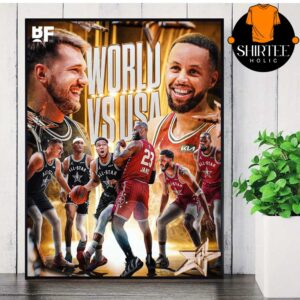 NBA All-Star Team USA vs Team World 2026 Home Decor Poster Canvas