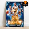 OKC Oklahoma City Thunder 2025 NBA World Champions Home Decor Poster Canvas