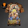 OKC Thunder 2025 NBA World Champions All Over Print T-Shirt Hoodie Sweater