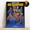 OKC Thunder Are NBA Champions 2025 Take Down Indiana Pacers Game 7 Home Decor Poster Canvas