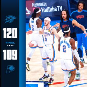 OKC Thunder Win Game 5 120 109 For A 3 2 NBA Finals Lead Over Pacers