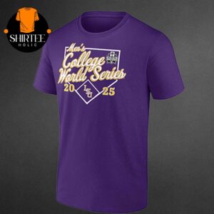 Official LSU Tigers 2025 MCWS Baseball Men’s College World Series NCAA Bullpen Ace Unisex T-Shirt