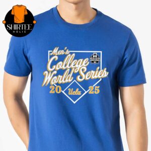 Official UCLA Bruins 2025 Baseball MCWS Men’s College World Series NCAA Bullpen Ace Unisex T-Shirt