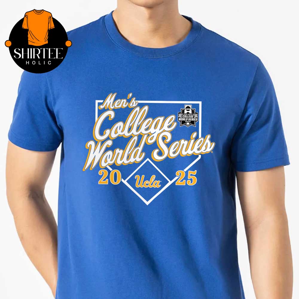Official UCLA Bruins 2025 Baseball MCWS Men's College World Series NCAA Bullpen Ace Unisex T-Shirt Official UCLA Bruins 2025 Baseball MCWS Men's College World Series NCAA Bullpen Ace Unisex T-Shirt