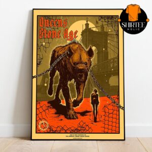 QOTSA Queen Of The Stone Ages Cincinnati OH 2025 The Andrwe J Brady Music Center On June 18th Home Decor Poster Canvas