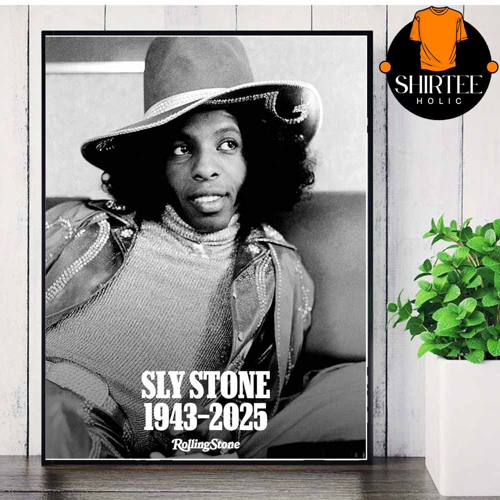 Rip Sly Stone Thank For Memories 1943 2025 Home Decor Poster Canvas Rip Sly Stone Thank For Memories 1943 2025 Home Decor Poster Canvas