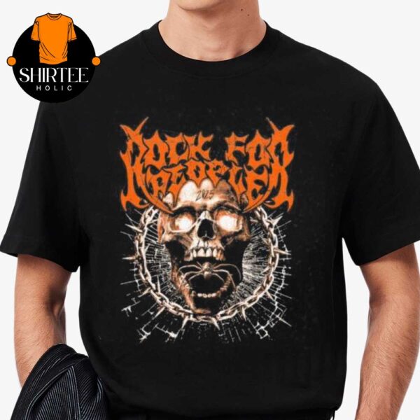 Rock For People 2025 Hradec Kralove Czechia From June 11th To 15th Skull Unisex T-Shirt Hoodie Sweater