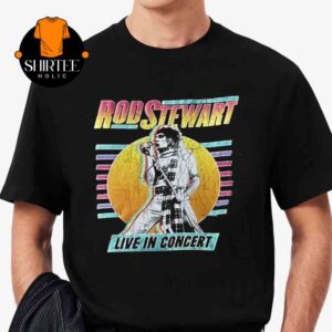 Rod Stewart Glastonbury 2025 Live In Concert Unisex T-Shirt