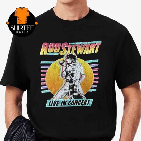 Rod Stewart Glastonbury 2025 Live In Concert Unisex T-Shirt
