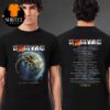 Scorpions European Tour 2025 Robotic Tour Dates Two Sided T-Shirt