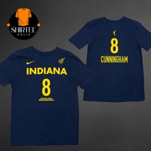 Sophie Cunningham Indiana Fever Explorer Name And Number Two Sided T-Shirt