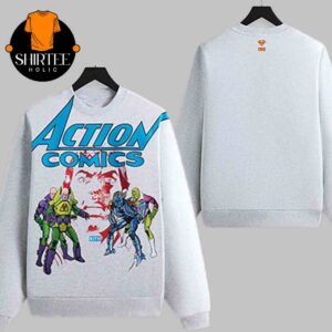 Superman x Kith 2025 Action Comics Nelson All Over Print Crewneck